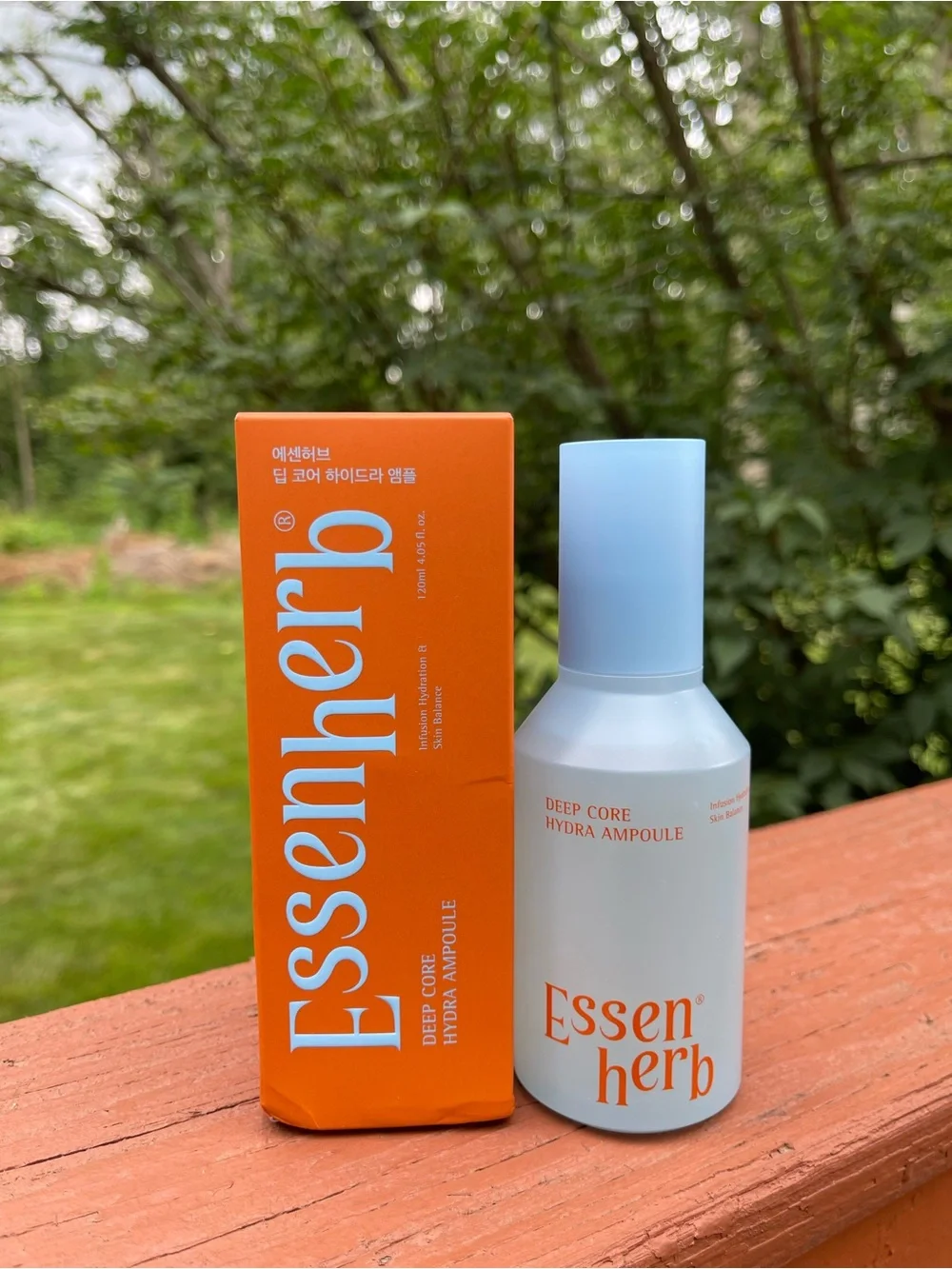 Essenherb Quick and Deep Bubble Essence & Deep Core Hydra Ampoule